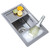 SIA 1.0 Bowl Stainless Steel Companion Sink With Accessories & KT6BND Mixer Tap