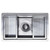 SIA 1.0 Bowl Stainless Steel Companion Sink With Accessories & KT6BND Mixer Tap