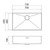 1.0 Bowl Undermount / Inset Stainless Steel Kitchen Sink W730 x D430 & KT6BN Tap
