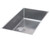 1.0 Bowl Undermount / Inset Stainless Steel Kitchen Sink W730 x D430 & KT6BN Tap