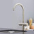 SIA EVOGR 1.0 Bowl Grey Composite Undermount Kitchen Sink & KT3BN Mixer Tap