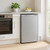 SIA 50cm Grey Freestanding Under Counter Freezer 77L - UCF50GR/E