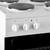 60cm White Electric Cooker With 4 Zone Plate Hob - ESXB60W