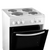 60cm White Electric Cooker With 4 Zone Plate Hob - ESXB60W