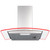 SIA 60cm 3 Colour LED Curved Glass Cooker Hood Extractor Fan In Stainless Steel