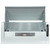 SIA INT60SS 60cm Silver Integrated Built In Cooker Hood Kitchen Extractor Fan