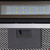 90cm Glass Cooker Hood Black Angled Chimney Extractor Fan - SIA AH90BL