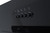 SIA AGE91BL 90cm Black 3 Colour LED Edge Lit Angled Glass Cooker Hood Extractor