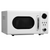 20L Retro Freestanding Microwave In White 700W SIA FRM20WH