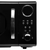 20L Retro Freestanding Microwave In Black 700W SIA FRM20BL