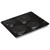 SIA PHP601BL 60cm Black 4 Zone Electric Solid Plate Easy Clean Side Control Hob
