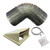 SIA D7 Universal Kitchen Cooker Hood Extractor Fan Ducting Vent Kit 150mm x 3m