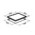 SIA BGH30BL 30cm Black Gas On Glass Domino Hob With Cast Iron Stands And LPG Kit