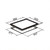 SIA SSG601SS 60cm Stainless Steel 4 Burner Gas Hob With Cast Iron Pan Stands