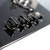 SIA GHG603BL 60cm Black 4 Burner Gas On Glass Hob With Cast Iron Pan Stands
