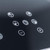 60cm SIA Electric Induction Hob, 4 Zone - INDH615BL