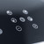 SIA INDH60BL 60cm Black 4 Zone Touch Control Electric Induction Hob & Child Lock