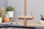 SIA KT3CU Copper Swan Neck Twin Lever Contemporary Monobloc Kitchen Mixer Tap
