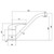 Single Lever Mixer Tap, Polished Chrome With Swivel Spout, Monobloc - SIA KT11CH