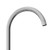 Kitchen Mixer Tap In Polished Chrome, Swan Neck, Single Lever - SIA KT21CH