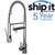 Chrome Kitchen Mixer Tap With Swivel Spout & Directional Spray - SIA KT22CH