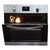 60cm Single Electric Fan Oven, Digital Display, Built-in / Under - SIA SO114SS