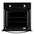 60cm Single Electric Oven In Black - SIA SSO59BL