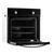 60cm Single Electric Oven In Black - SIA SSO59BL