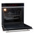 13 Function Single Electric Oven, Touch Control LED Display 76L - SIA BISO11SS