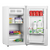 SIA 83L White Freestanding Under Counter Fridge With Chiller SFR44WE