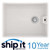 Composite Belfast Kitchen Sink In White, Butler Style 59.5 x 45.5 - SIA CMBEL