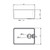 Composite Belfast Kitchen Sink In White, Butler Style 59.5 x 45.5 - SIA CMBEL