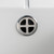 White 1.0 Bowl Kitchen Sink With Reversible Drainer And Strainer Waste Kit