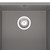 Inset / Undermount Composite Kitchen Sink In Grey 440 x 440 - SIA UM10GR