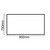 SIA SP90BL 90cm x 75cm Black Toughened Kitchen Glass Splashback