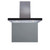 SIA SP90GY 90cm x 75cm Grey Toughened Kitchen Glass Splashback