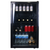Under Counter Drinks Fridge 118L Beer / Wine Cooler With Glass Door - SIA DC1BL