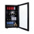 Under Counter Drinks Fridge 118L Beer / Wine Cooler With Glass Door - SIA DC1BL
