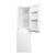 SIA Freestanding Combi Fridge Freezer in White SFF1570W