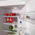 SIA RFF101 70/30 White Integrated Built In Frost Free Fridge Freezer