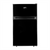 SIA UFF01BL/E 88L Black Freestanding Under Counter 2 Door Fridge Freezer