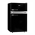 SIA RFM88K 88L Freestanding Under Counter Retro Fridge Freezer - Black