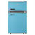 SIA RFM88PB 88L Freestanding Under Counter Retro Fridge Freezer - Blue