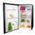 SIA LFS01BL/E 48cm Black Freestanding 91L Under Counter Larder Fridge