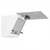 SIA AH60WH 60cm White Glass Cooker Hood Angled Chimney Extractor Fan