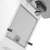 SIA AH60WH 60cm White Glass Cooker Hood Angled Chimney Extractor Fan