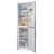 SIA Freestanding Combi Fridge Freezer in Silver, 302L, Energy Class E