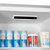 SIA Freestanding Combi Fridge Freezer in Silver, 302L, Energy Class E