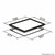 SIA 70cm 5 Burner Black Glass Gas Hob With Cast Iron Pan Stands And Wok Burner