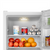 SIA  SFF17855WE White Freestanding 268L Combi Fridge Freezer